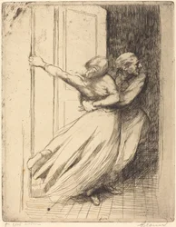 レイプ・ル・ヴィオール、c。 1886年。
