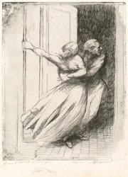 レイプ・ル・ヴィオール、c。 1886年。