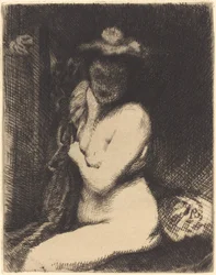 彼女のトワレ ラ トワレの女性、1905 年。