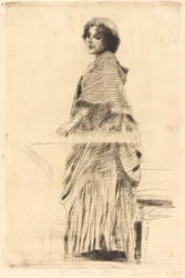 岬の女 岬の女、1889年。