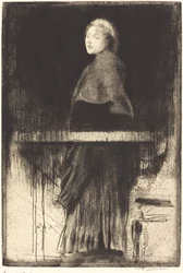 岬の女 岬の女、1889年。