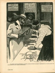 バタープレート、色で風刺する