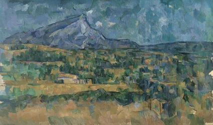 サントヴィクトワール山、1902-06年頃（キャンバスに油彩）