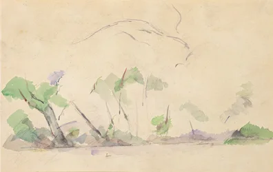 Mont Sainte-Victoire（紙にトイレ）