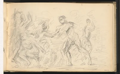 「パリスの審判」または「好色な羊飼い」のための研究