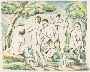 The Bathers (小皿)