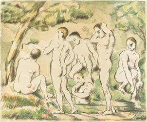 The Bathers (小皿)