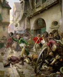 アンリ・ド・ラ・ロシュジャクラン（1772-94年）、ショレの戦い、1793年10月17日