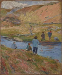 ブレトンの漁師、1888年。