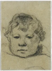 子供時代のエミール・ゴーギャン、1875-76年頃