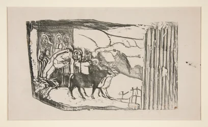 Le Calvaire Breton [ブルターニュの道端の神社]