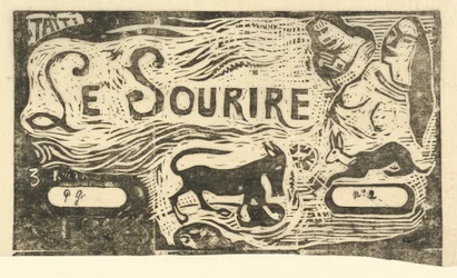 1895年以降のLe Sourire Title of the Smileのタイトルページ。