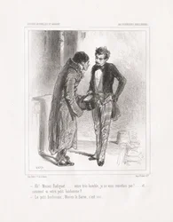 パリの配達人：ああ！モンシューラディゲ、1847年。