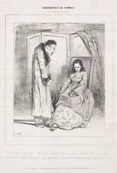 Fourberies de Femmes：感情の問題では、1842年。