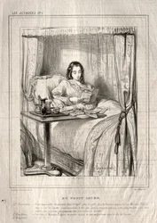 女優：Auプチレバー...、1843年。