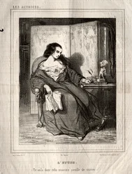 女優：LEtude、1843年。