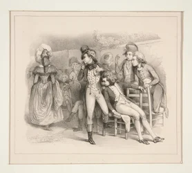 1790年の美しい女性
