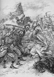 もつれ合うムーア人とスペイン人、1902年