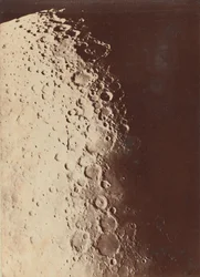 月の写真、南極、1890 年