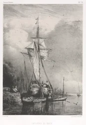 芸術家のお土産 (No. 78): Six Seascapes: Surroundings of Rouen