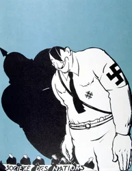 「ヒトラーと国際連盟」、1935