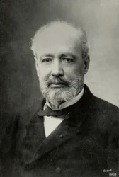 フランス人医師レオン・ラブの肖像（写真）