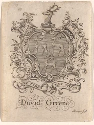 Bookplate of David Greene   1336654   ja       japanese Successfully Translated  Original: Leeuwenjacht Jachtscènes (series title) Icones Venantum Species Varias Representantes (series title) Translat: Leeuwenjacht Jachtscènes (series title) Icones Venantu