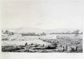 ポルトドトゥイユ、パリの包囲、1870年から1871年