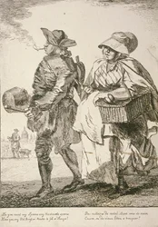 2 人のスプーン売り、ロンドンの叫び、1760 年