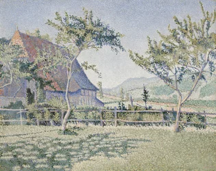 Comblat-le-Château、牧草地、作品161、1887年6月-7月（キャンバスに油彩）