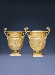 ジョージ4世のワインクーラーのペア、1827年