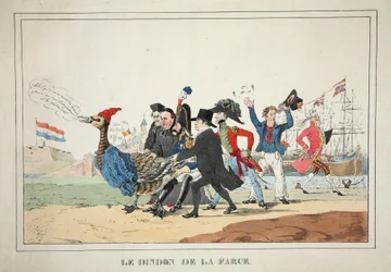 Le Farce de la Farce、パブ。 1831（手描きの彫刻）