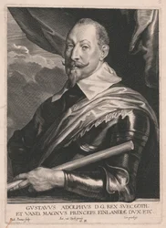Gustavus Adolphus D.G. Rex Svec. Goth; ヴァンド、大公、フィンランド公爵など。