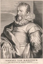 Joannes van Ravesteyn, pintora de ícones do conde de Haia