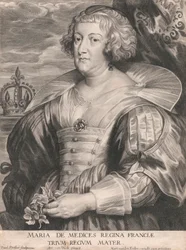 マリー・ド・メディシス、フランスの女王、三人の王の母