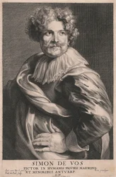 Simon de Vos、大小の人物の画家、アントワープ