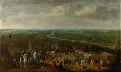 スヘルトーヘンボス包囲戦でのフレデリック・ヘンドリック王子、1629年