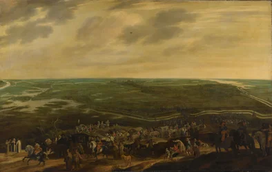 1629 年 9 月 17 日、スヘルトーヘンボスを去る敗北したスペインの守備隊