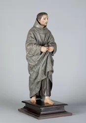アルカラのサンディエゴ、1665-70年頃（ポリクロームウッド）
