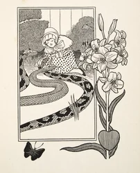 幼児の夢中、『ア・ハンドレッド・アネクドーツ・オブ・アニマルズ』より、1924年刊