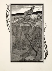 サビヌスと彼の犬、百匹の逸話、動物、パブ。 1924