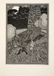 動物の百話、パブからのモンタルジの犬。 1924