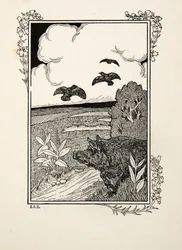 動物の百の逸話、パブから豚のポインター。 1924