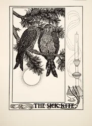 病気の凧、イソップの百寓話、pub.1903から