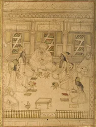 サディのグリスタンの原稿、1787