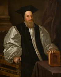 ジョン・ブリッジマンの肖像、チェスター司教（1577-1652）、1638-52年頃（キャンバスに油彩）