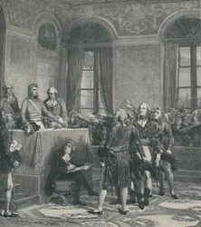 「国家評議会の設置...1799 年 12 月 25 日」、1896 年。
