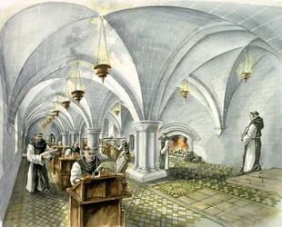 リヴォー修道院、13世紀、1990～2010年頃