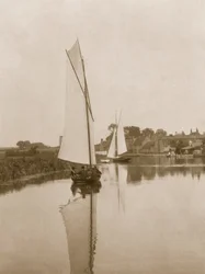 ホーニングの村、1886年頃