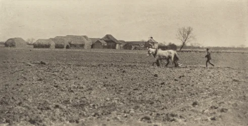 早春のマーシュ・ファーム 1890-1891年 印刷1893年